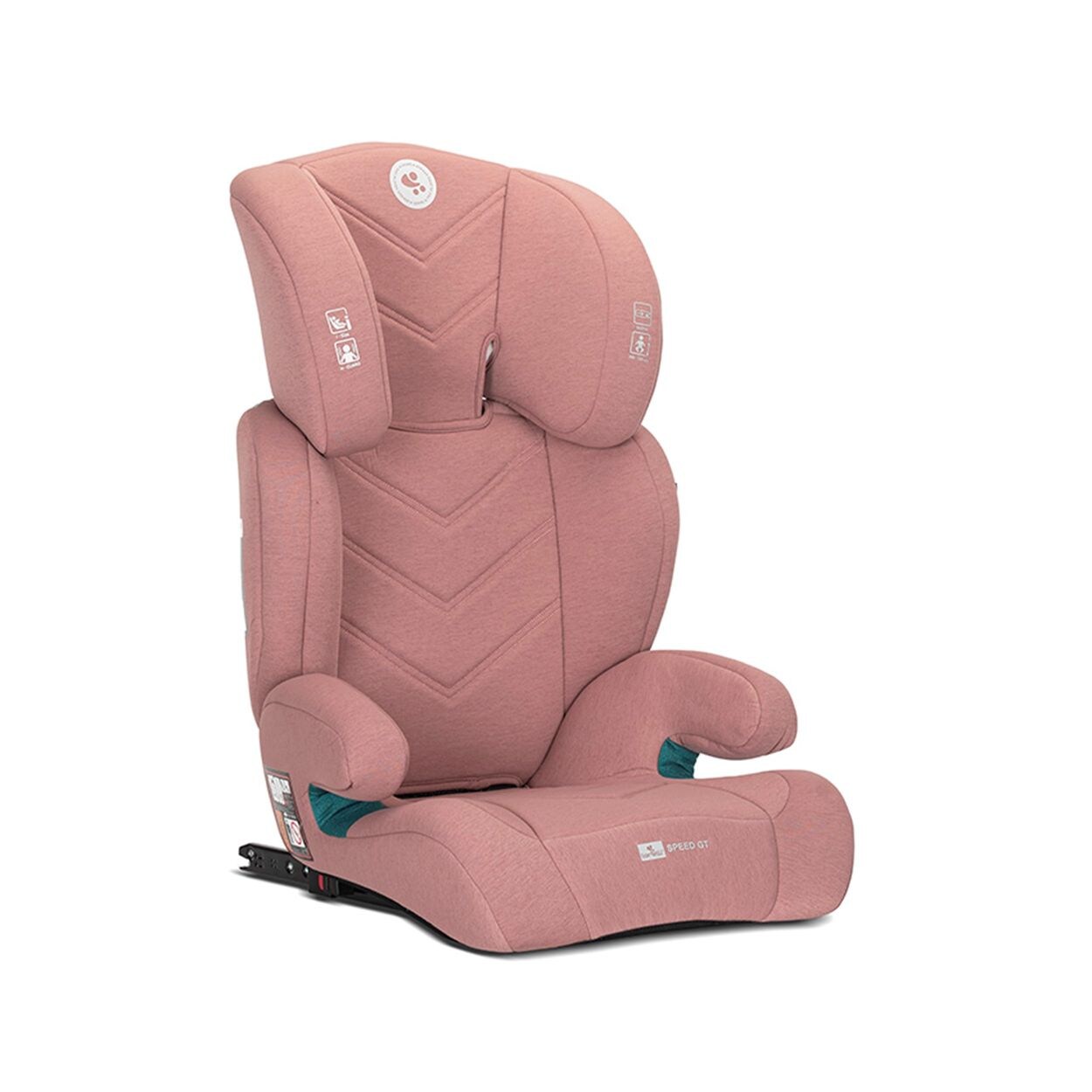 Kindersitz Speed GT i-Size (100-150cm) Gruppe 2/3 Isofix Kopfstütze rosa
