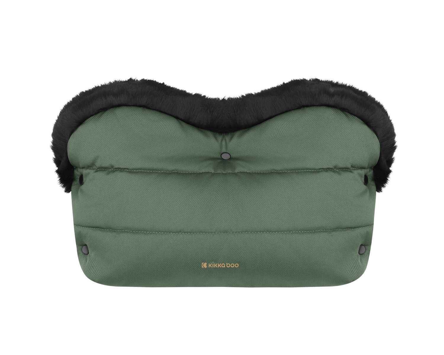 Kikka boo Kinderwagen Handw&auml;rmer Urban, Handmuff, Steppdesign, Druckkn&ouml;pfe gr&uuml;n 