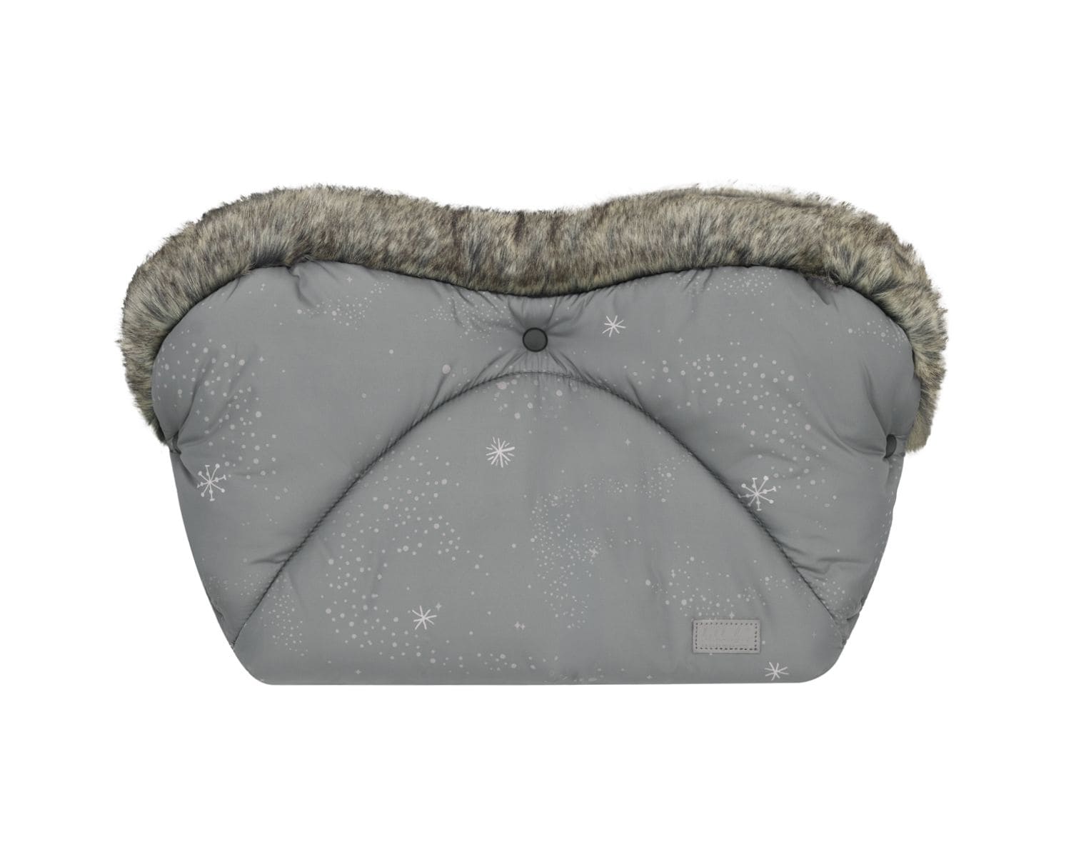 Kikka boo Kinderwagen Handw&auml;rmer Trendy, Fleecefutter, wasserabweisend, Kn&ouml;pfe grau 