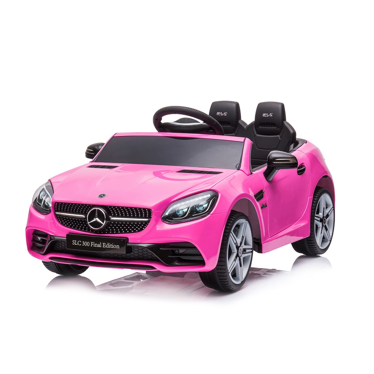 Chipolino Kinder Elektroauto Mercedes Benz SLC300 Fernbedienung MP3 Bluetooth pink 