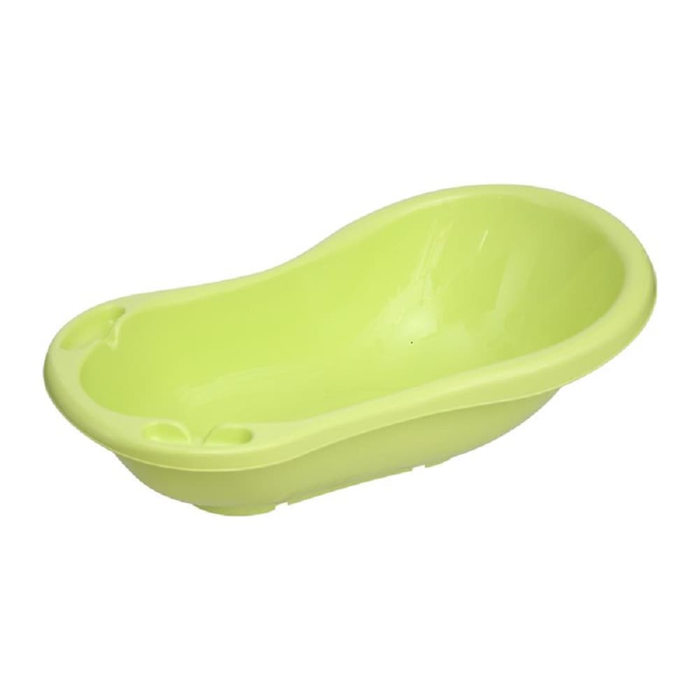 Lorelli Babybadewanne mit Ablagef&auml;cher, 84 cm lang, ergonomische Form ab Geburt gr&uuml;n 