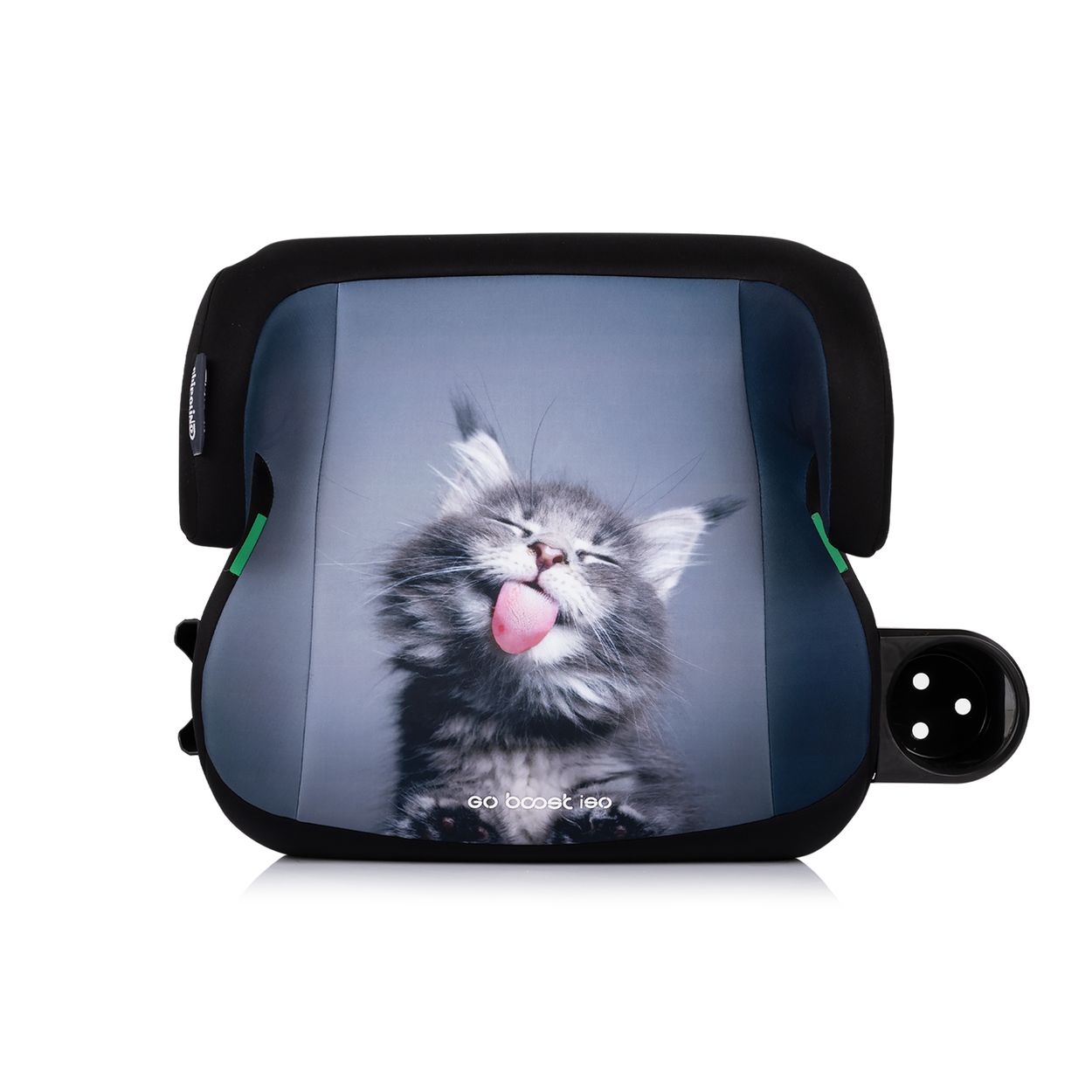 Chipolino Kindersitzerh&ouml;hung Go Boost i-Size Isofix (125-150cm) Getr&auml;nkehalter schwarz 