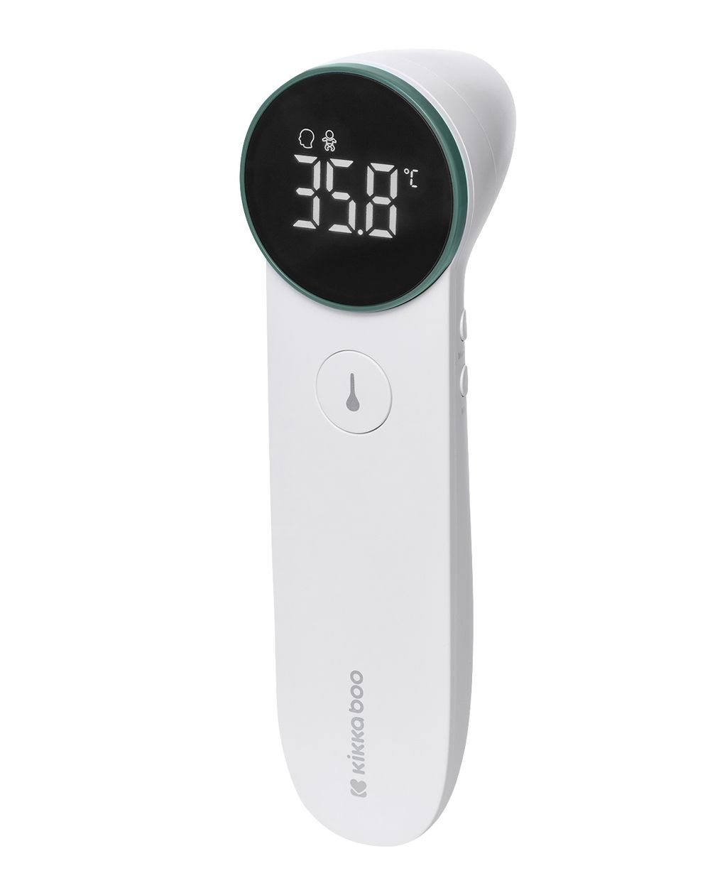 Kikka boo Infrarot Thermometer Minze 3 Modi eingebauter Speicher LED-Anzeige gr&uuml;n 