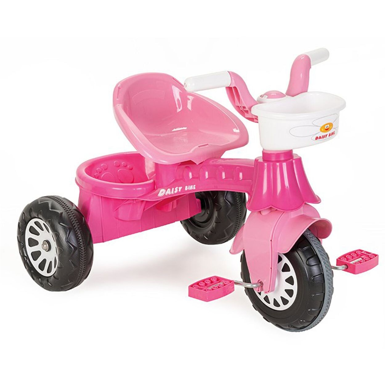 Pilsan Dreirad 07140 Korb vorne und hinten 35 kg Pedale Kunststoffreifen Motorik