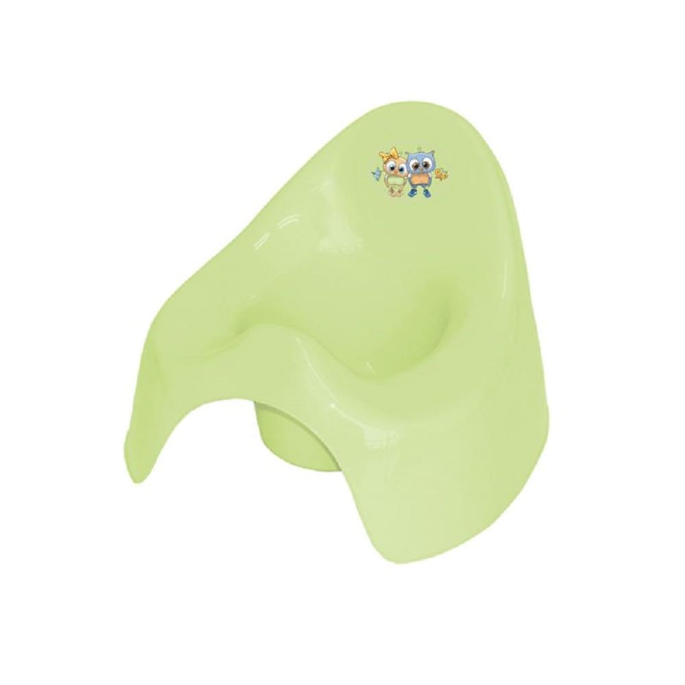 Lorelli T&ouml;pfchen aus unbedenklichem Kunststoff, Spritzschutz, leicht zu reinigen hellgr&uuml;n 