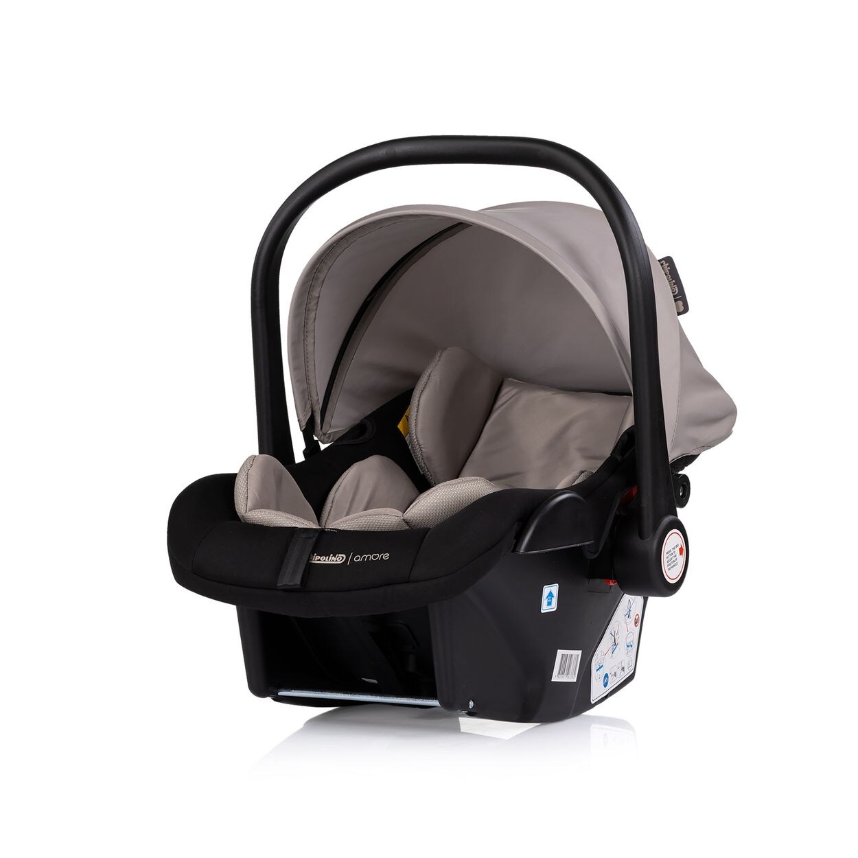 Babyschale Amore i-Size Gruppe 0+ (0 - ) Kissen Griff verstellbar braun