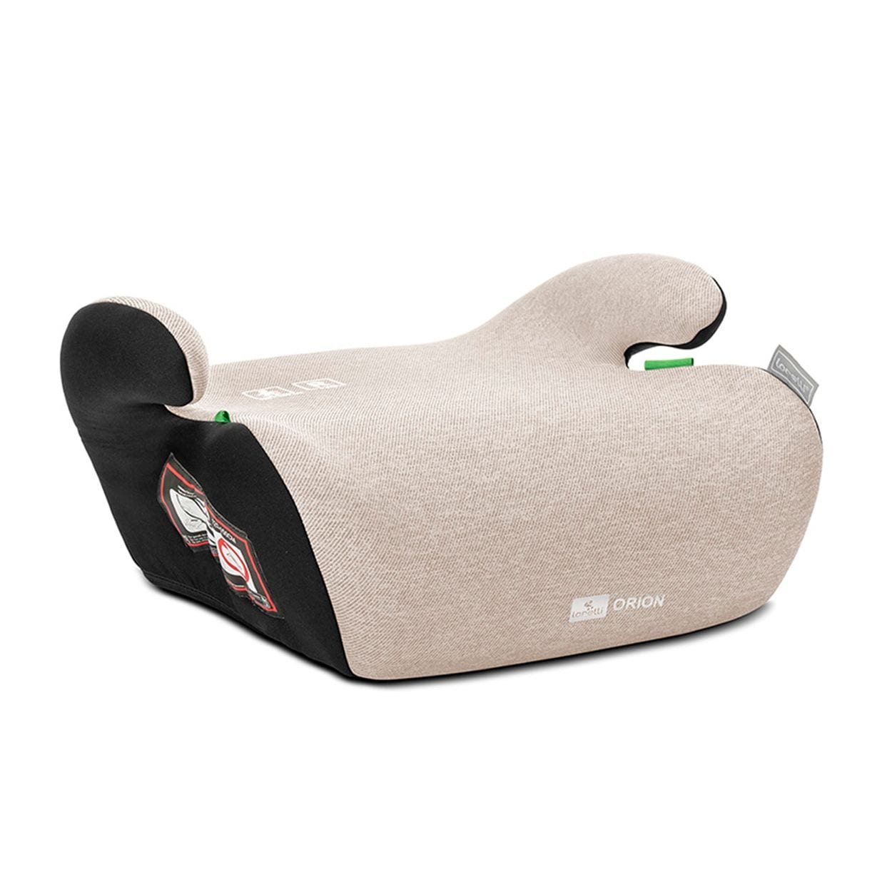 Lorelli Kindersitzerh&ouml;hung i-Size Orion (125-150cm) Boostersitz, Bezug waschbar creme 