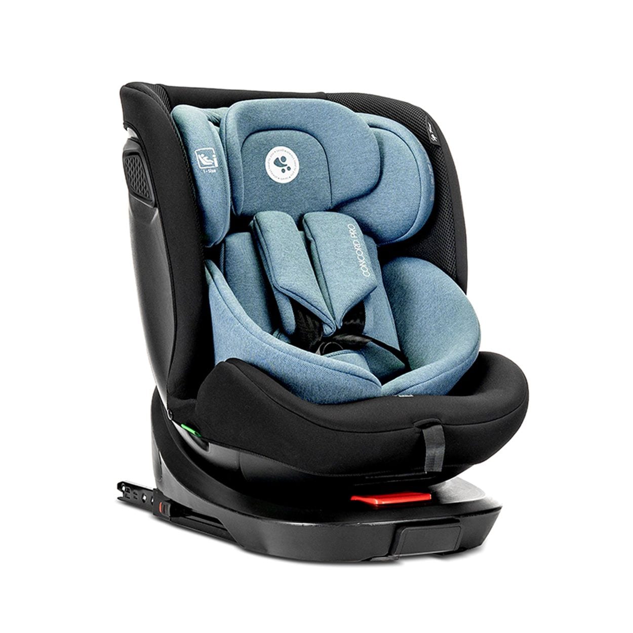 Lorelli Kindersitz Concord Pro 40 - 150 cm St&uuml;tzbein Nackenkissen R&uuml;ckenlehne blau 