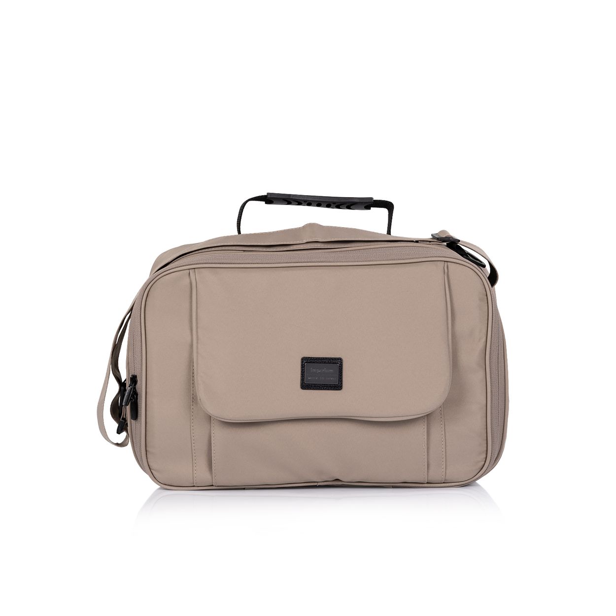 Chipolino Wickeltasche universal Vordertasche Schultergurt Rei&szlig;verschluss Unisex beige 