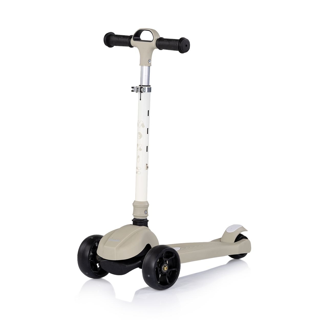 Chipolino Kinderroller Moxie Musik, Licht, klappbar, Tragegriff, 3-R&auml;der, Bremse grau 
