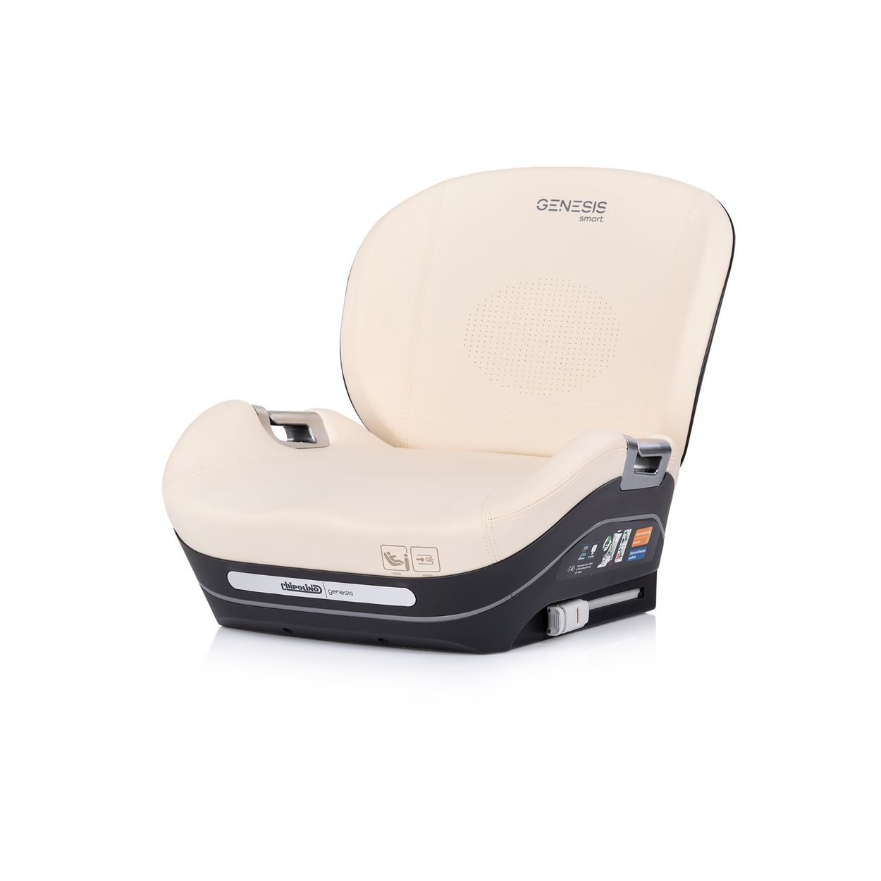 Chipolino Sitzerh&ouml;hung Genesis Smart i-Size 125-150 cm Isofix K&uuml;hlung Heizung beige 