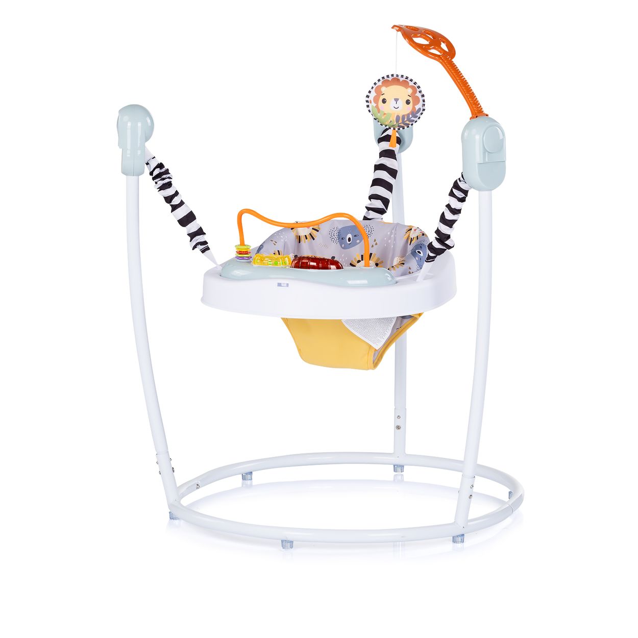 Chipolino Hopser Jumpy Joy Musik Licht Tiere H&auml;ngespielzeug Motorikspielzeug blau 