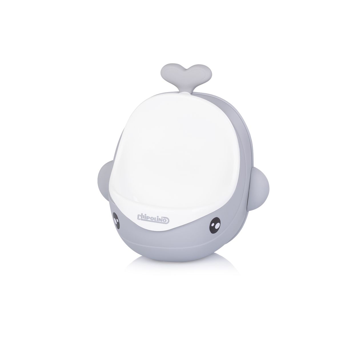 Chipolino Urinal Wal Toilettentrainer Beh&auml;lter abnehmbar Spritzschutz ab 1 Jahr grau 