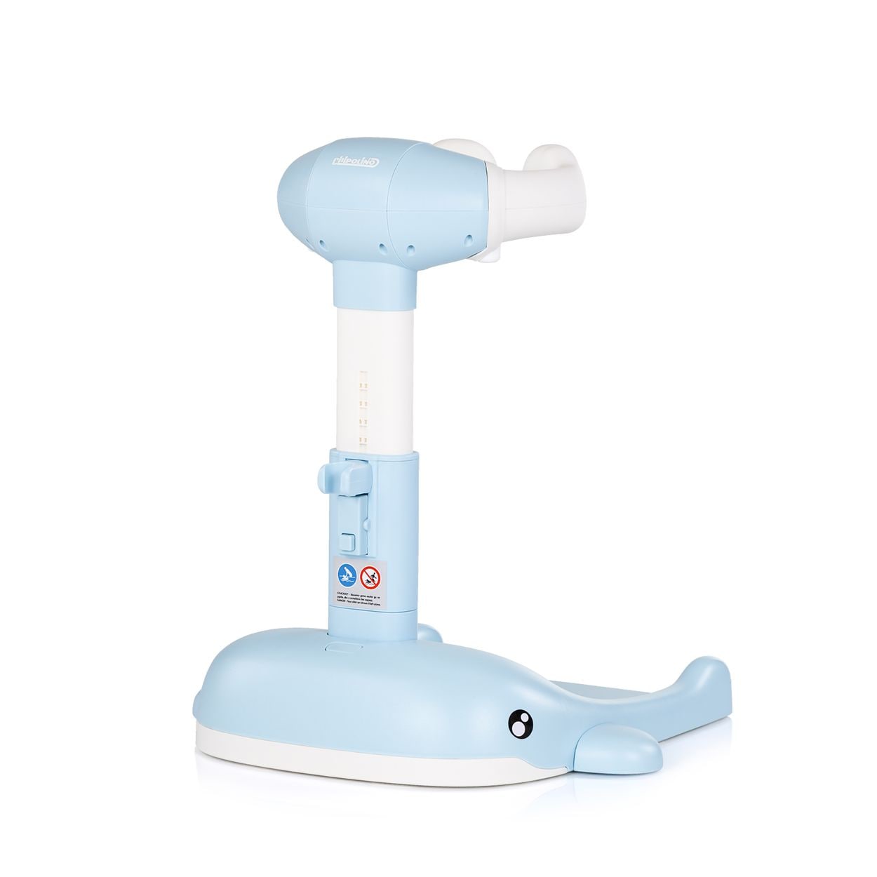 Chipolino Babybadest&auml;nder, Duschhilfe Wal faltbar h&ouml;henverstellbar Duschhalter blau - Bild 1
