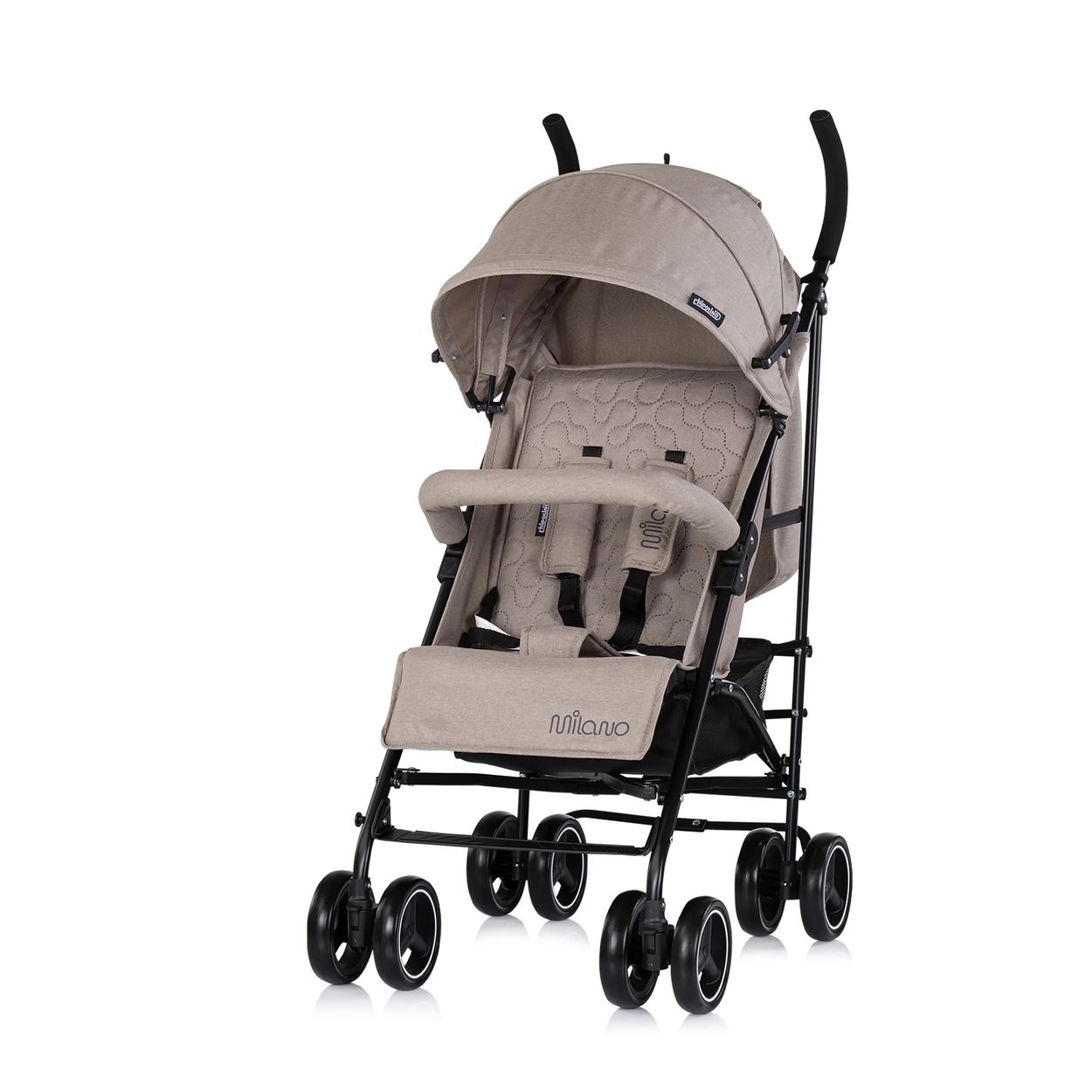 Chipolino Kinderwagen Milano Buggy bis 22 kg, R&uuml;ckenlehne verstellbar, faltbar BEB 