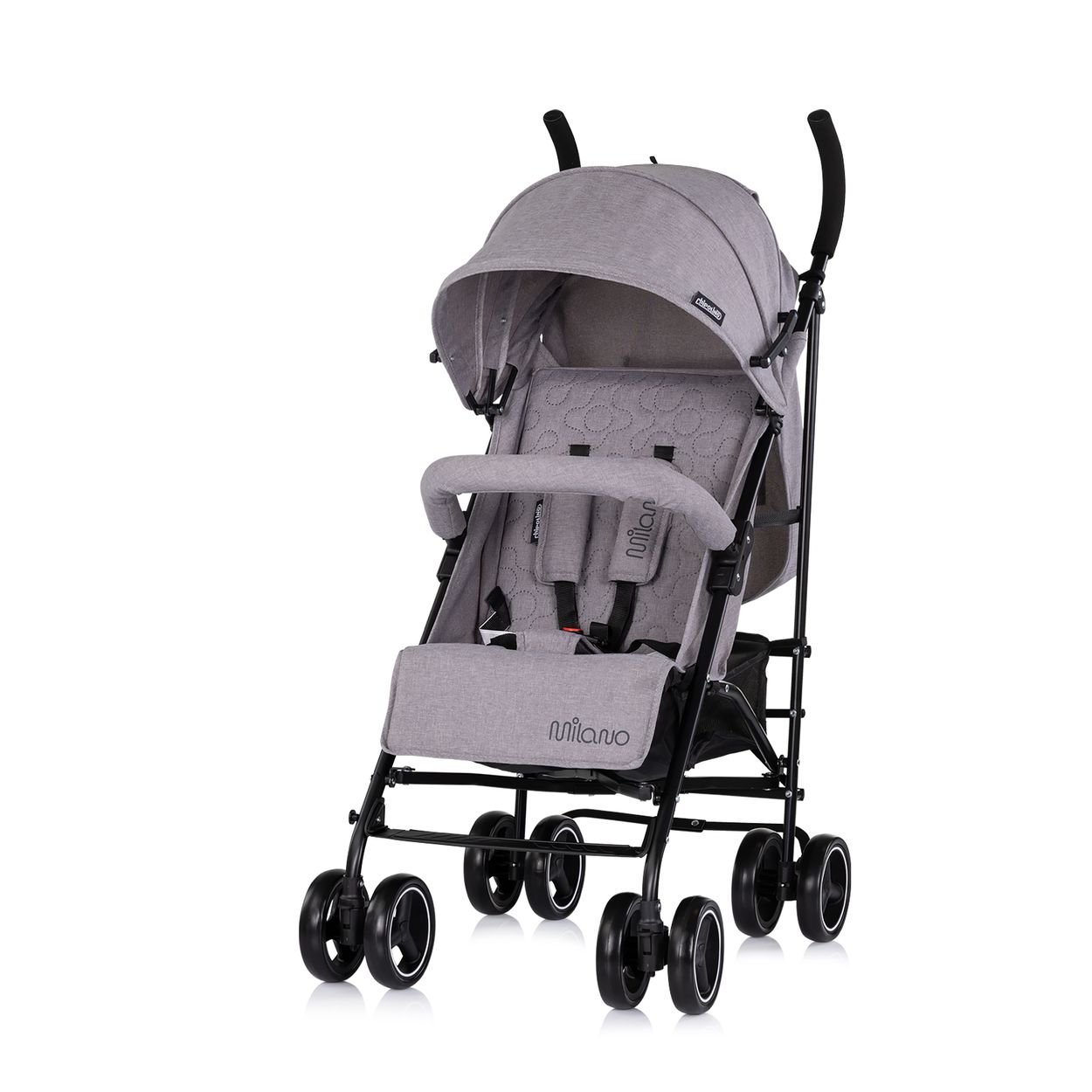 Chipolino Kinderwagen Milano Buggy bis 22 kg, R&uuml;ckenlehne verstellbar, faltbar GRS 