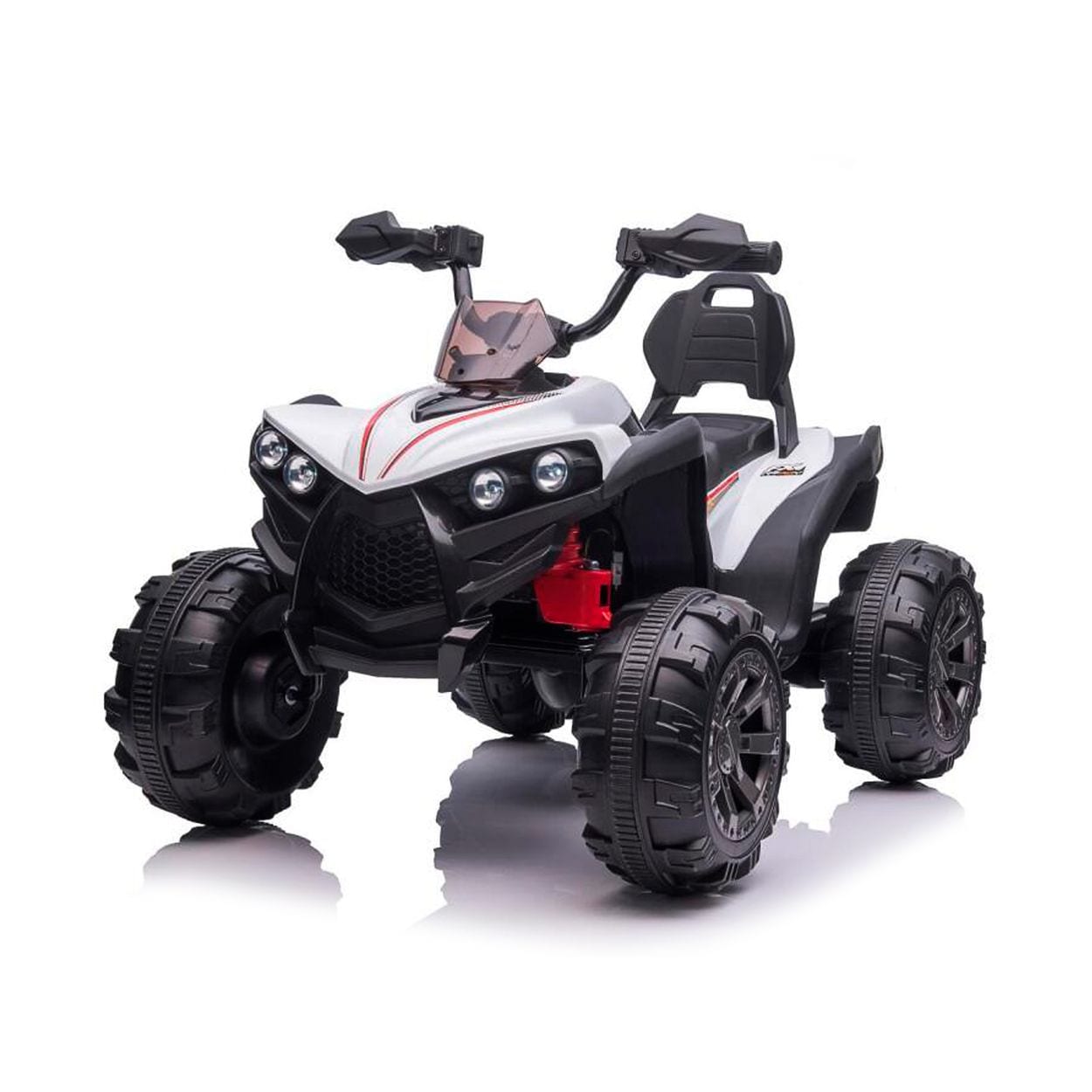 Chipolino Kinder Elektroquad ATV FX Sport, MP3-Anschluss, 2 Motoren, Lichter wei&szlig; 
