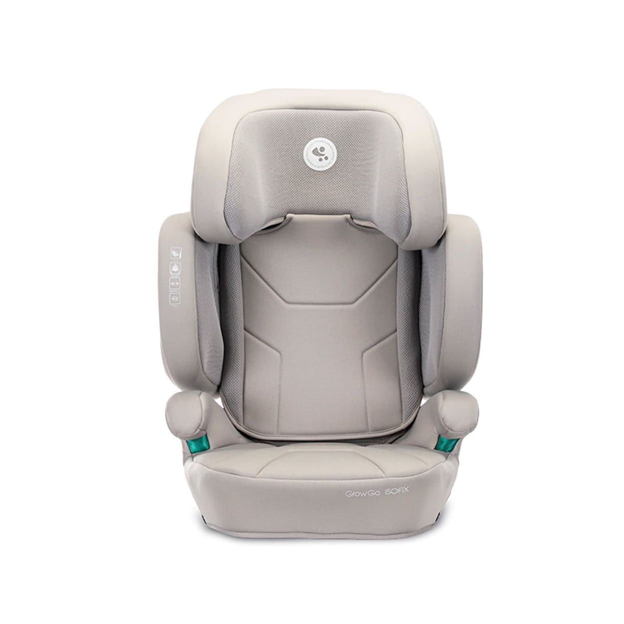 Lorelli Kindersitz Growgo Isofix i-Size 100x150cm Isofix klappbar Kopfst&uuml;tze grau 