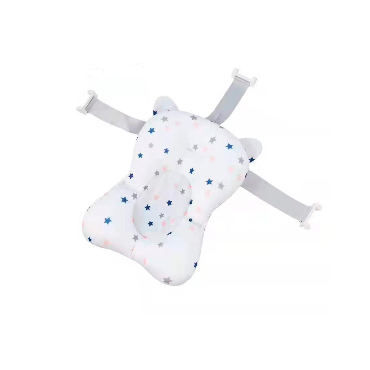 Babybadewannen Netz und Kissen Multi, Kunststoffbügel, ab Geburt weiß