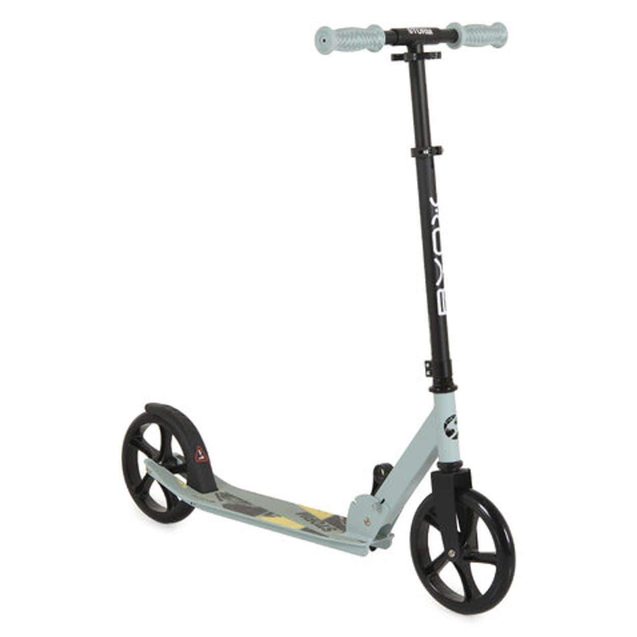 Kinderroller Storm, H&ouml;he einstellbar, zusammenklappbar, PU R&auml;der, ABEC-5, grau 