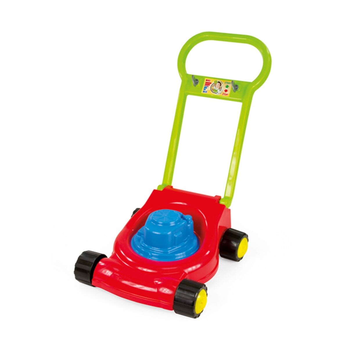10631 Spielzeug Rasenmäher, Kinderrasenmäher klappbar aus Kunststoff