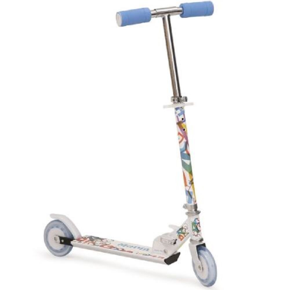 Kinderroller Magic, Scooter H&ouml;he einstellbar, zusammenklappbar, PU-R&auml;der 125 mm blau 
