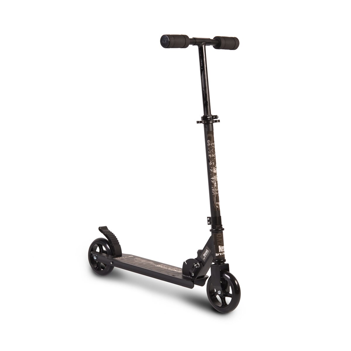 Byox Kinderroller Rendevous, H&ouml;he einstellbar, klappbar, PU-R&auml;der, ABEC-7 schwarz 
