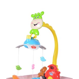 Moni Musikmobile 35601, drehbares Mobile, Spielzeug, Musik, Licht, Fernbedienung 