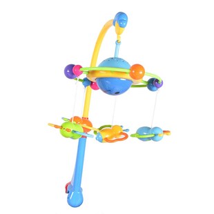 Moni Musikmobile Orbit TL016, drehbares Mobile, Spielzeug, Musik und Licht 