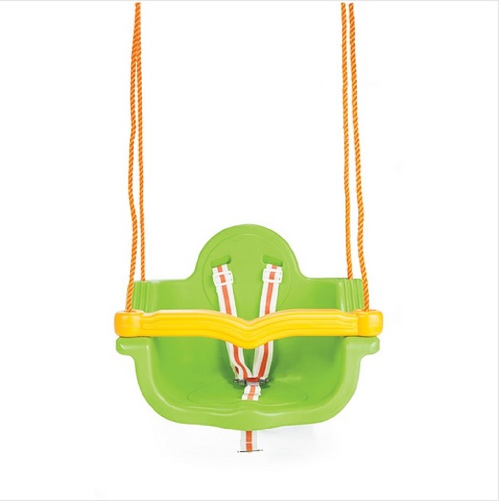 Pilsan Babyschaukel 2 in 1 06138, abnehmbarer B&uuml;gel, Sicherheitsgurt ab 1 Jahr gr&uuml;n 