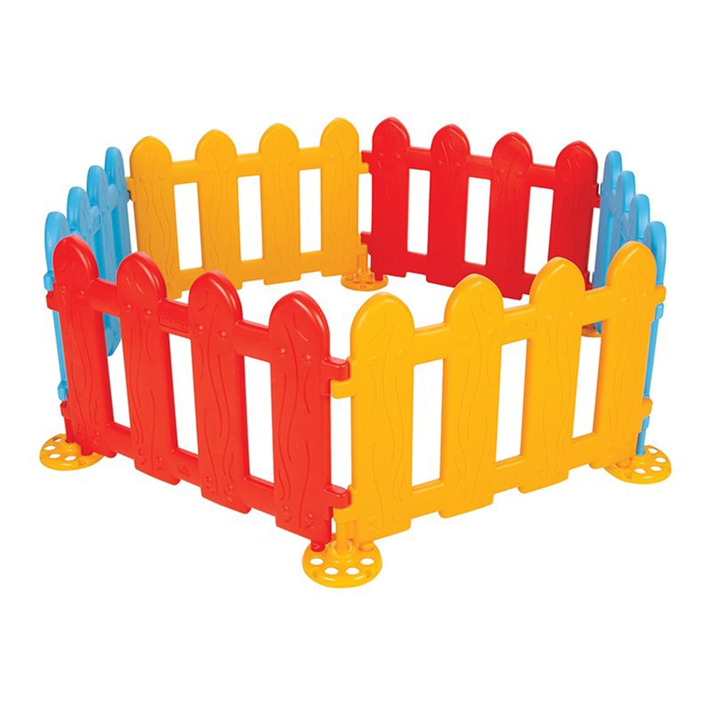 Pilsan Spielzaun, Plastikzaun, Laufgitter 06203, 6 Elemente 72,5 x 51,5 x 3,8 cm 