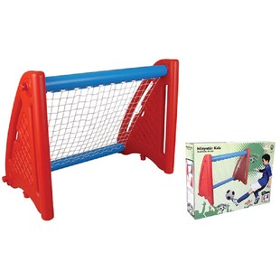 Pilsan Kinder Fußballtor 03397 für den Garten, wetterfestes Material 120 x 80 cm 