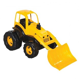 Pilsan 06211 Spielzeug Traktor mit Schaufel, für drinnen und draußen, ab 3 Jahre 