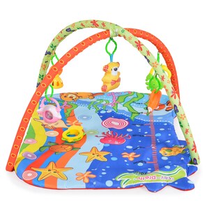 Moni Spielbogen Baby Like 143A, Unterwasserwelt, 5 Spielsachen, Wachstumsskala 