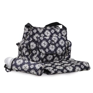 Cangaroo Wickeltasche Karina mit Wickelunterlage, Isoliertasche f. Babyflaschen 