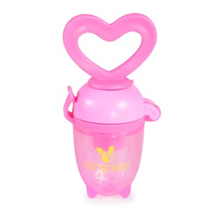 Fruchtsauger F1333 rosa für Beikostanfänger ab 6 Monate, Silikonsauger 