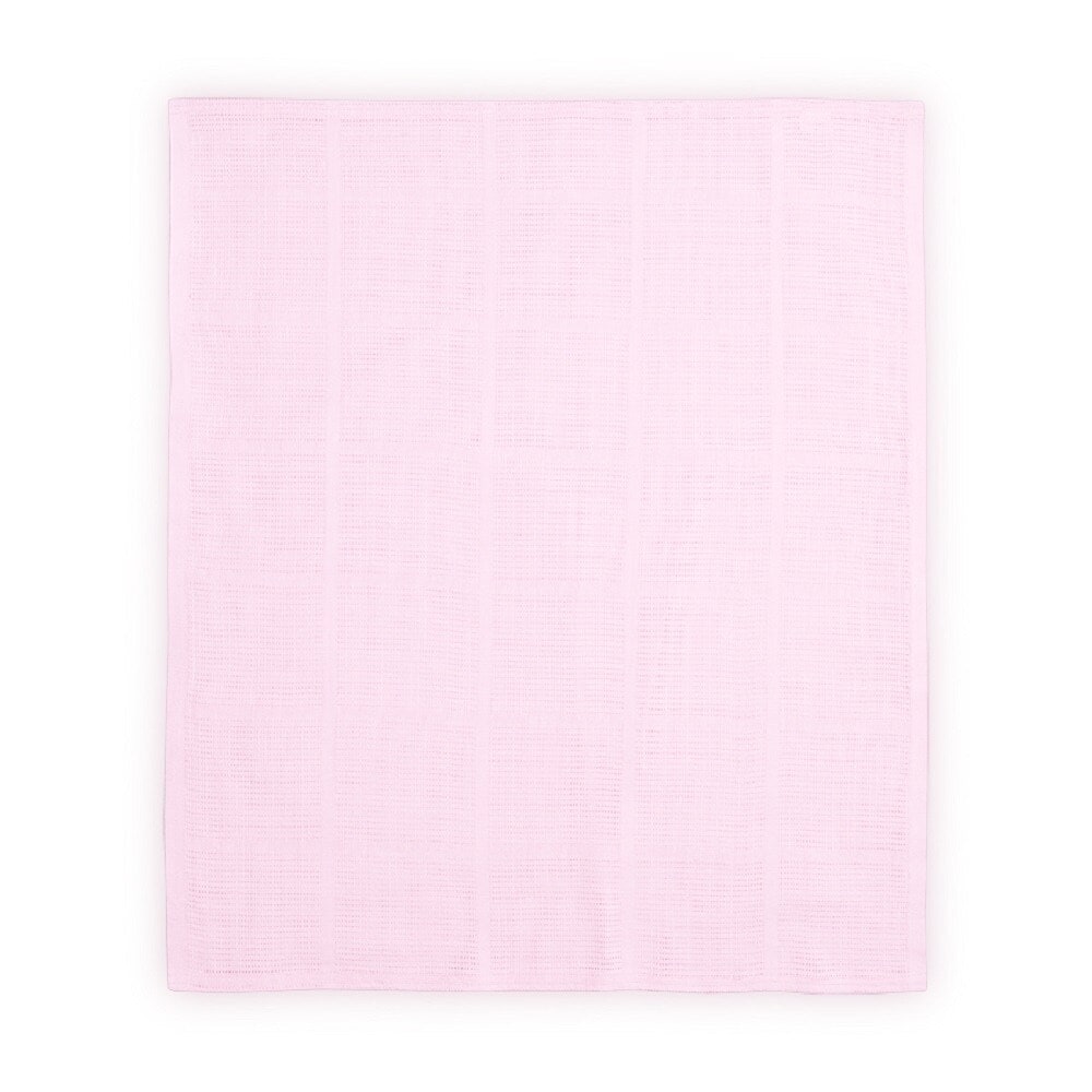 Lorelli Babydecke, Kuscheldecke Baumwolle, Gr&ouml;&szlig;e 75 x 100 cm, ab Geburt pink 