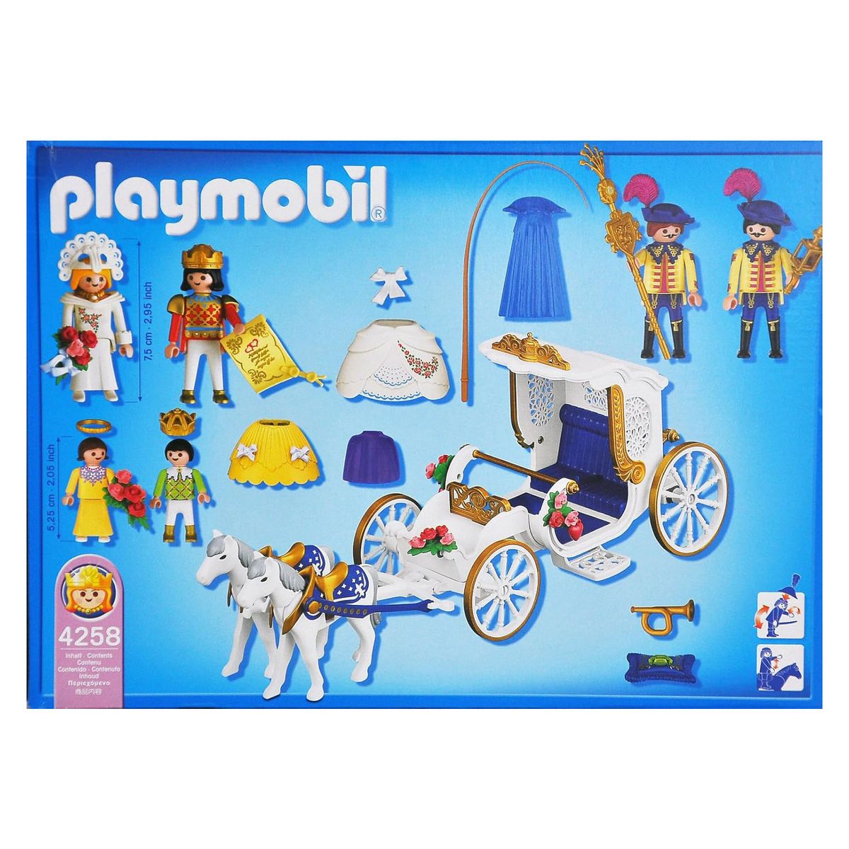 PLAYMOBIL&reg; 4258 - Princess - K&ouml;nigliche Hochzeitskutsche 