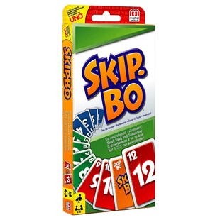 Mattel 52370 - Skip-Bo Kartenspiel 