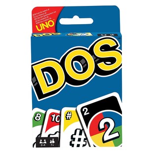 Mattel FRM36 - UNO - DOS, Kartenspiel 