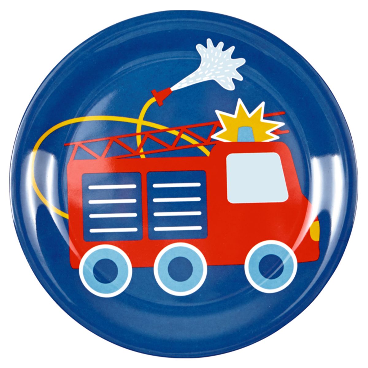 Coppenrath 14284 - Die Spiegelburg - Wenn ich mal gro&szlig; bin - Melamin-Teller, Feuerwehr 