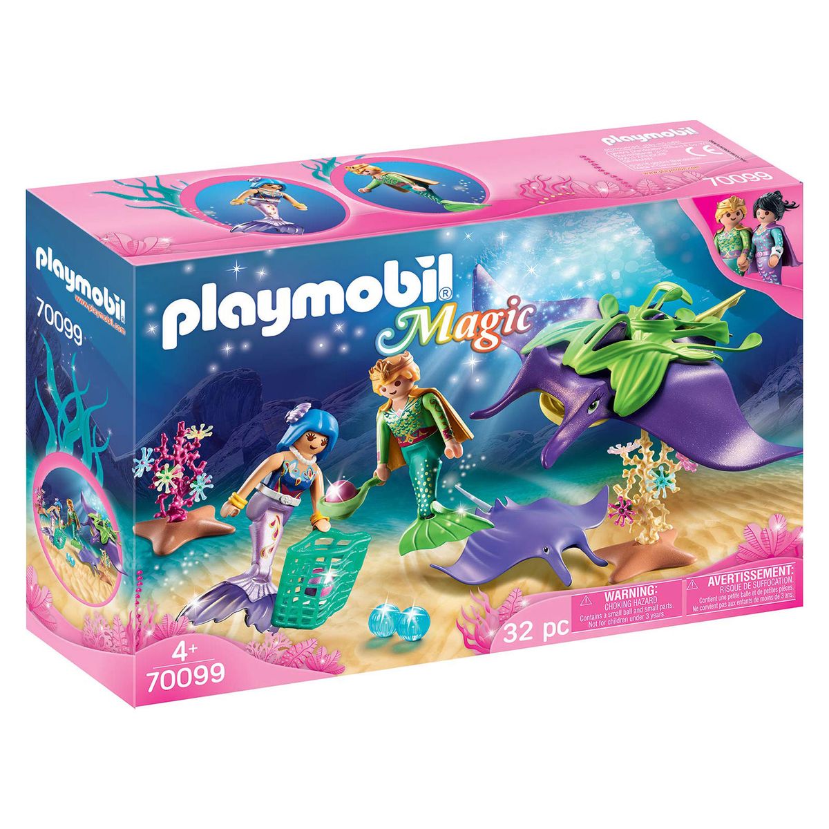 PLAYMOBIL&reg; 70099 - Magic - Perlensammler mit Rochen 