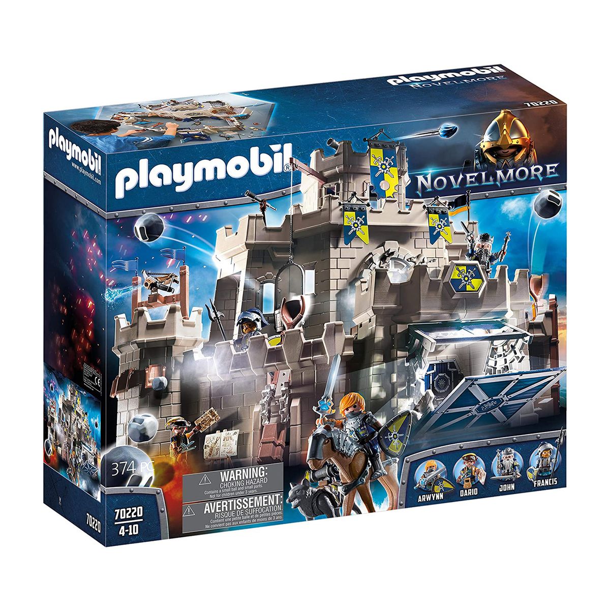 PLAYMOBIL&reg; 70220 - Novelmore - Gro&szlig;e Burg von Novelmore 