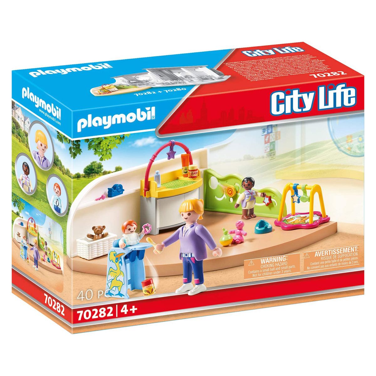 PLAYMOBIL&reg; 70282 - City Life - Krabbelgruppe 