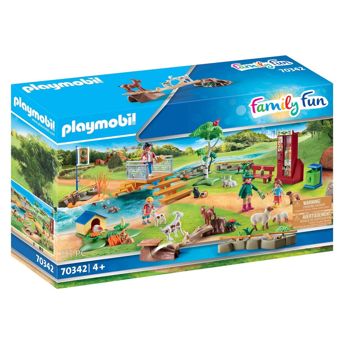 PLAYMOBIL&reg; 70342 - Family Fun - Erlebnis-Streichelzoo 