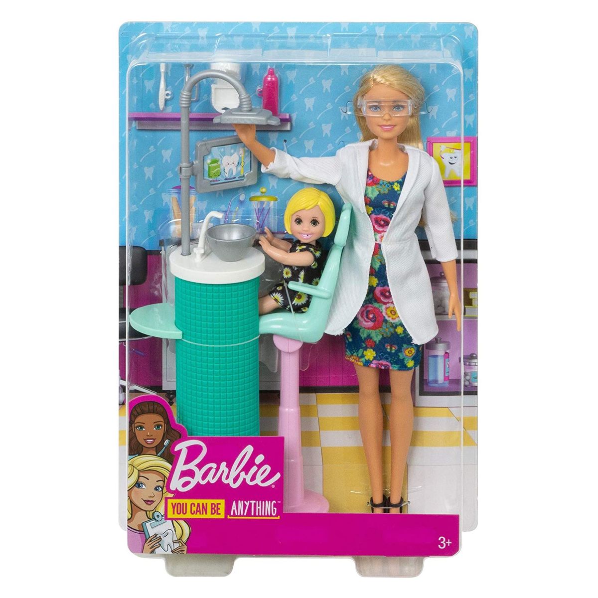 Mattel FXP16 - Barbie - You can be anything - Zahn&auml;rztin 