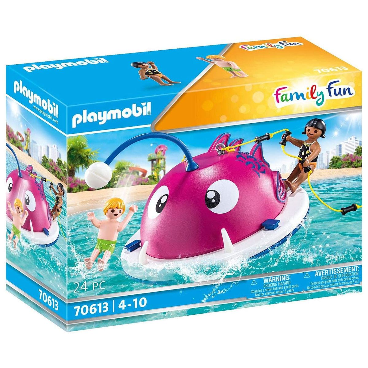PLAYMOBIL&reg; 70613 - Family Fun - Kletter-Schwimminsel 