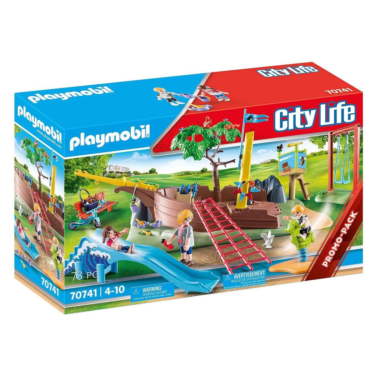 PLAYMOBIL&reg; 70741 - City Life - Abenteuerspielplatz mit Schiff 