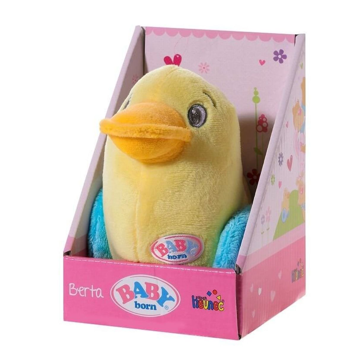 Zapf 705272 - pl&uuml;sch heunec - BABY born - Pl&uuml;schtier, Ente Berta 