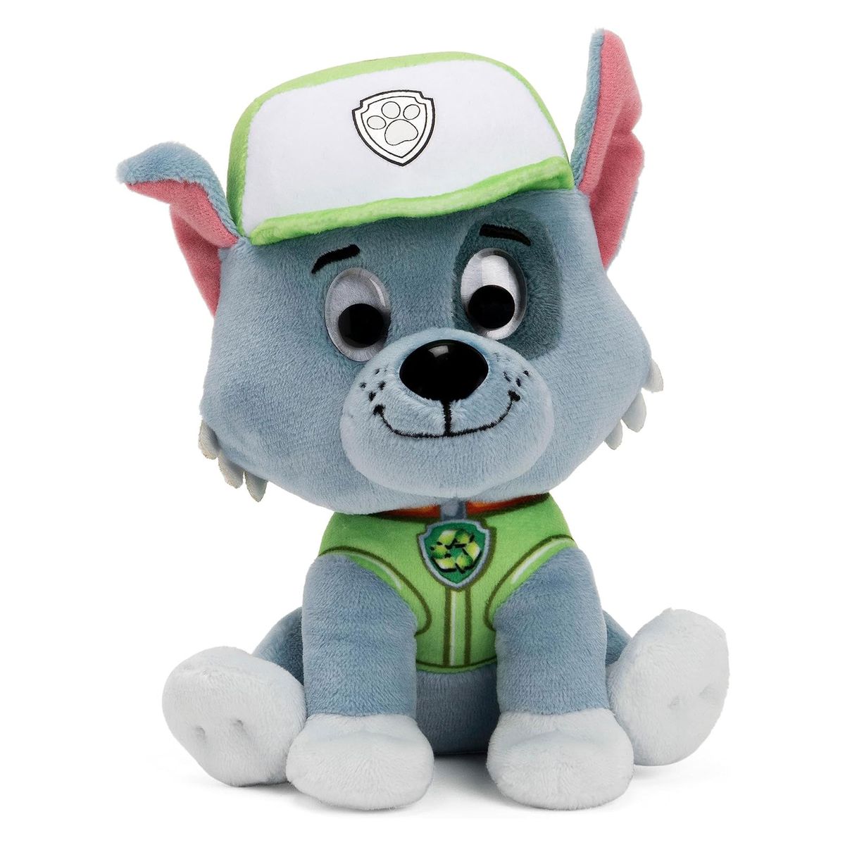 Spin Master 6062168 (20133677) - Gund - Paw Patrol - Rocky Pl&uuml;schfigur, 15cm 